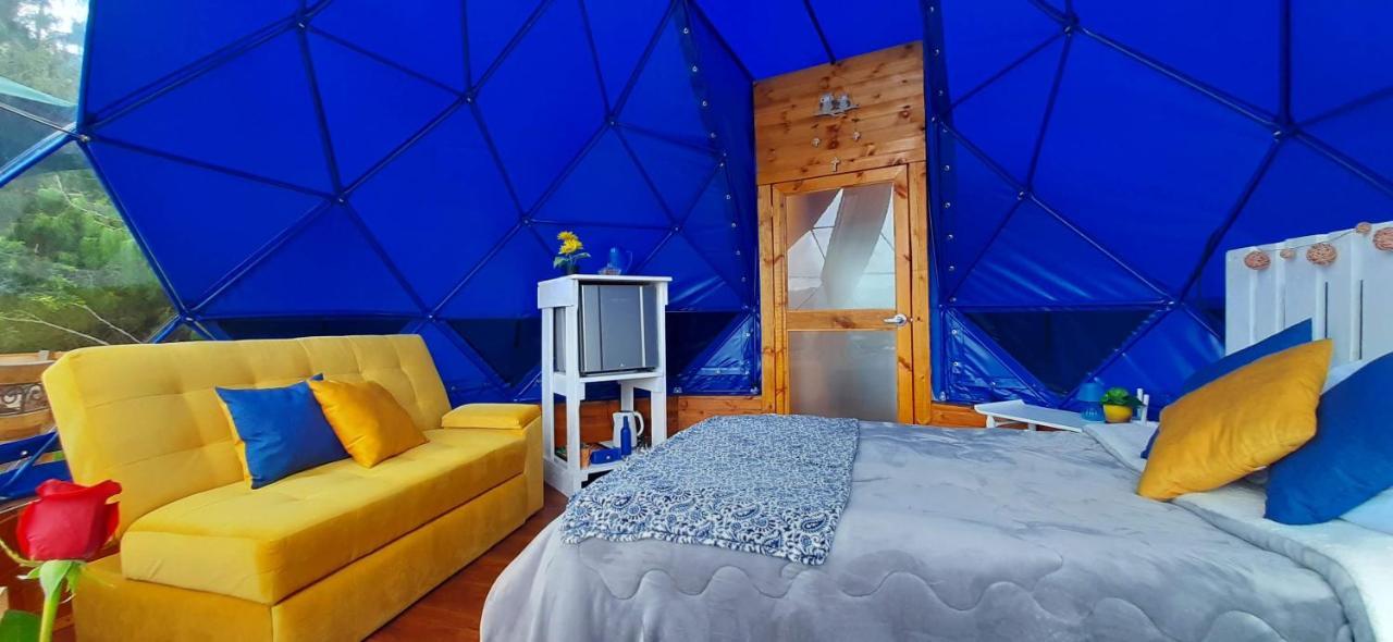 Glamping Blue Otel Guatavita Dış mekan fotoğraf