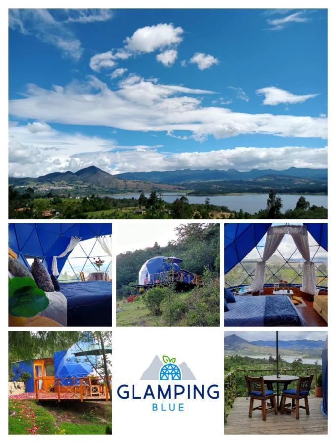 Glamping Blue Otel Guatavita Dış mekan fotoğraf