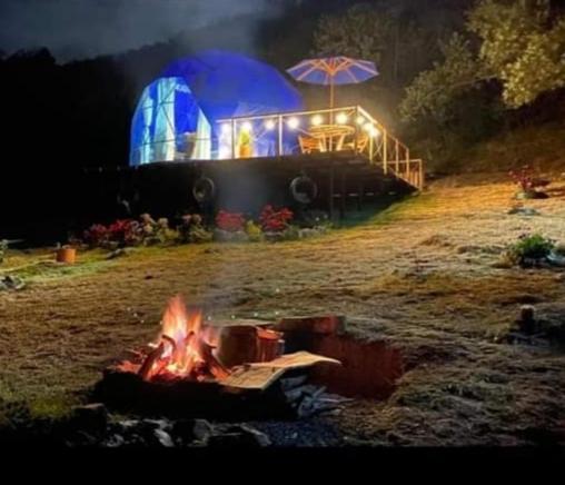 Glamping Blue Otel Guatavita Dış mekan fotoğraf
