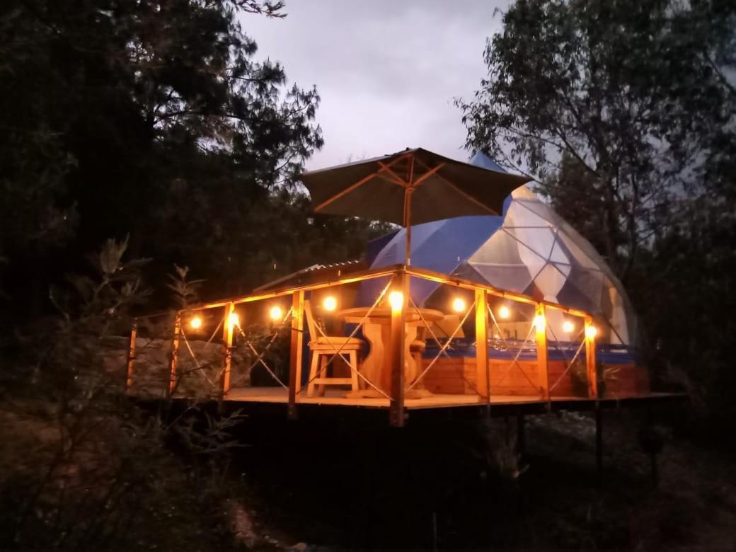 Glamping Blue Otel Guatavita Dış mekan fotoğraf