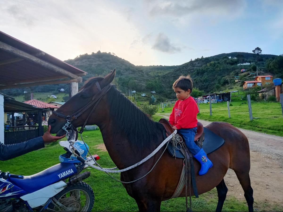 Glamping Blue Otel Guatavita Dış mekan fotoğraf